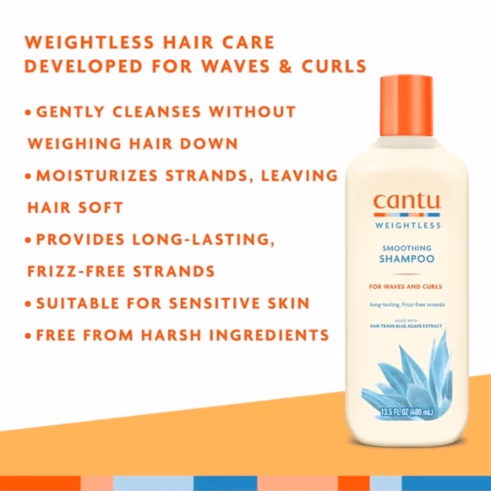 Cantu Weightless Smoothing Shampoo 400ml 5