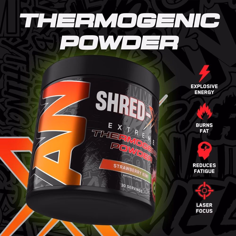 Applied Nutrition Shred-X Extreme Thermogenic Powder Strawberry Kiwi 300g 2