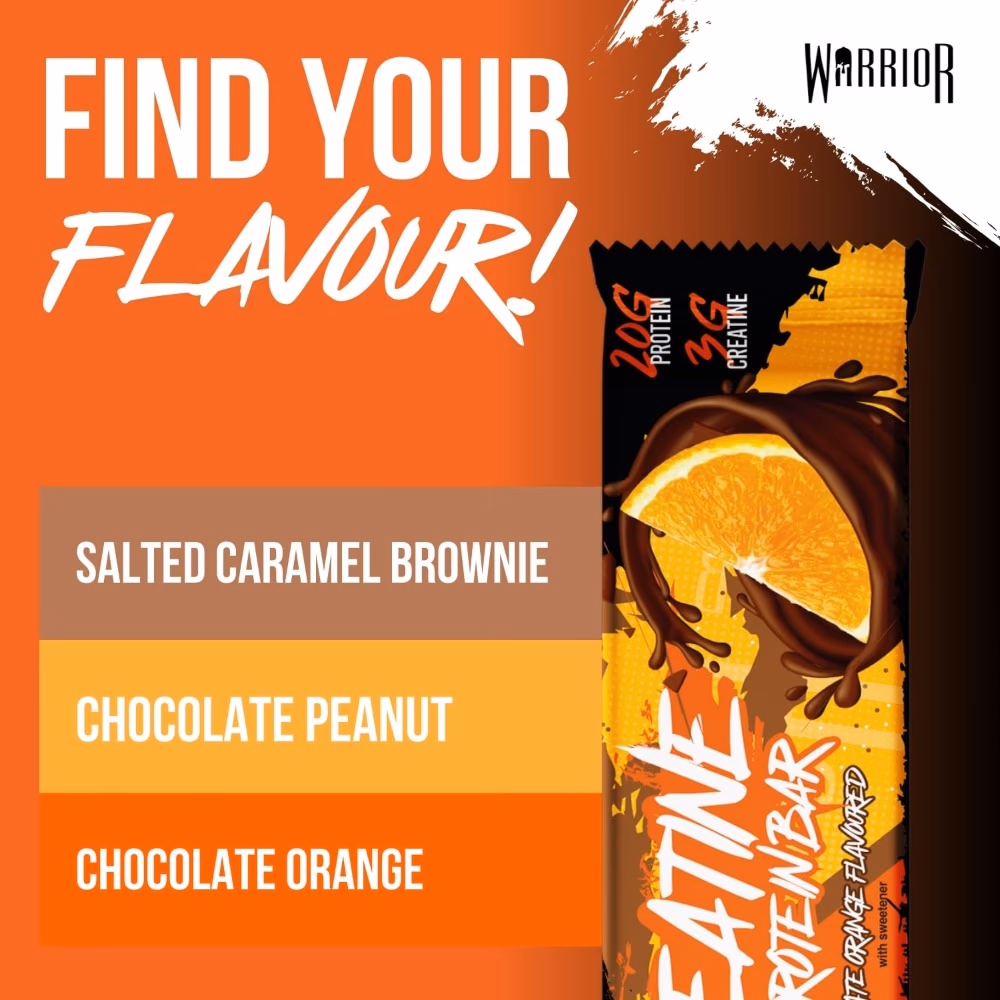 Warrior Creatine Bar Chocolate Orange 75g 3