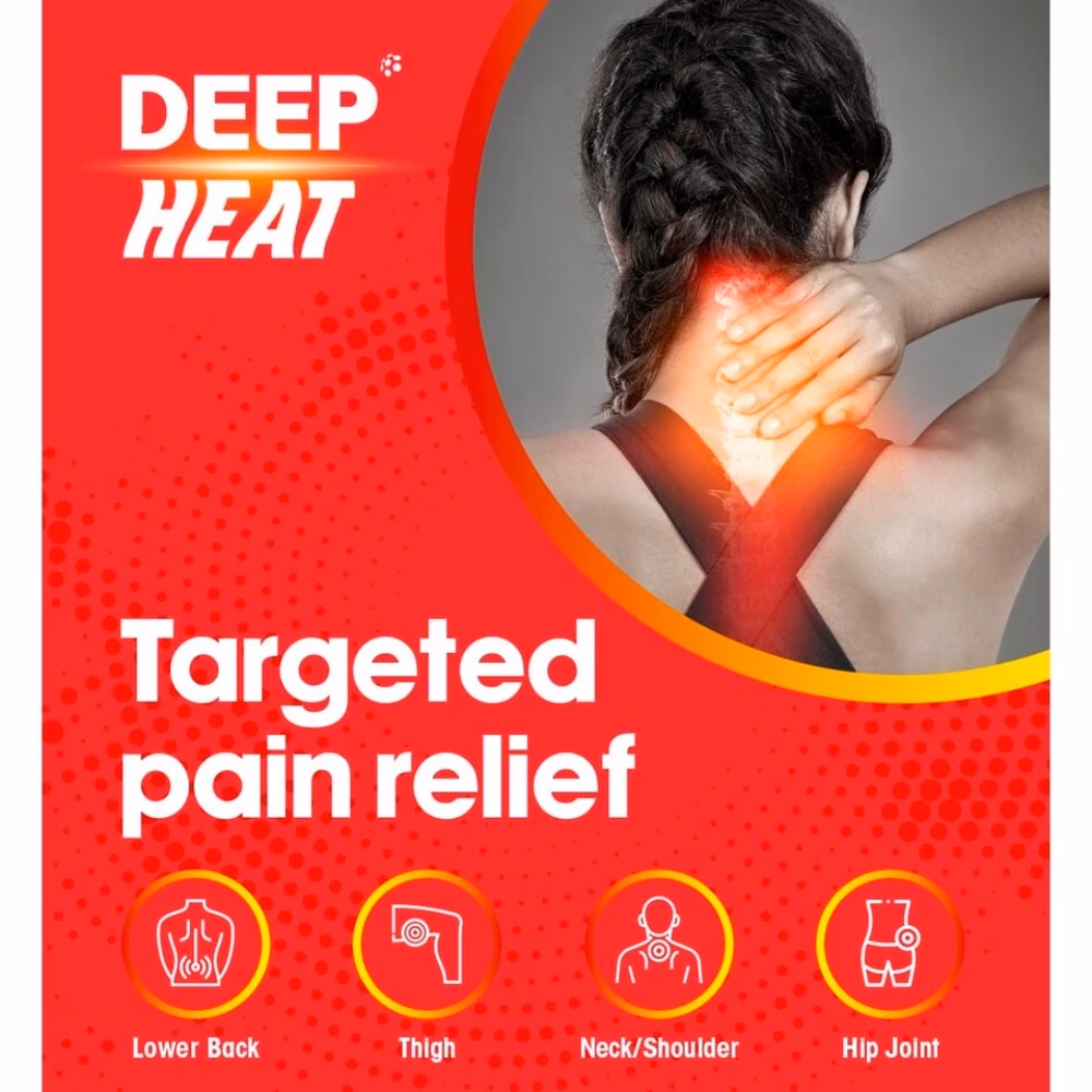Deep Heat Pain Relief Patch 4