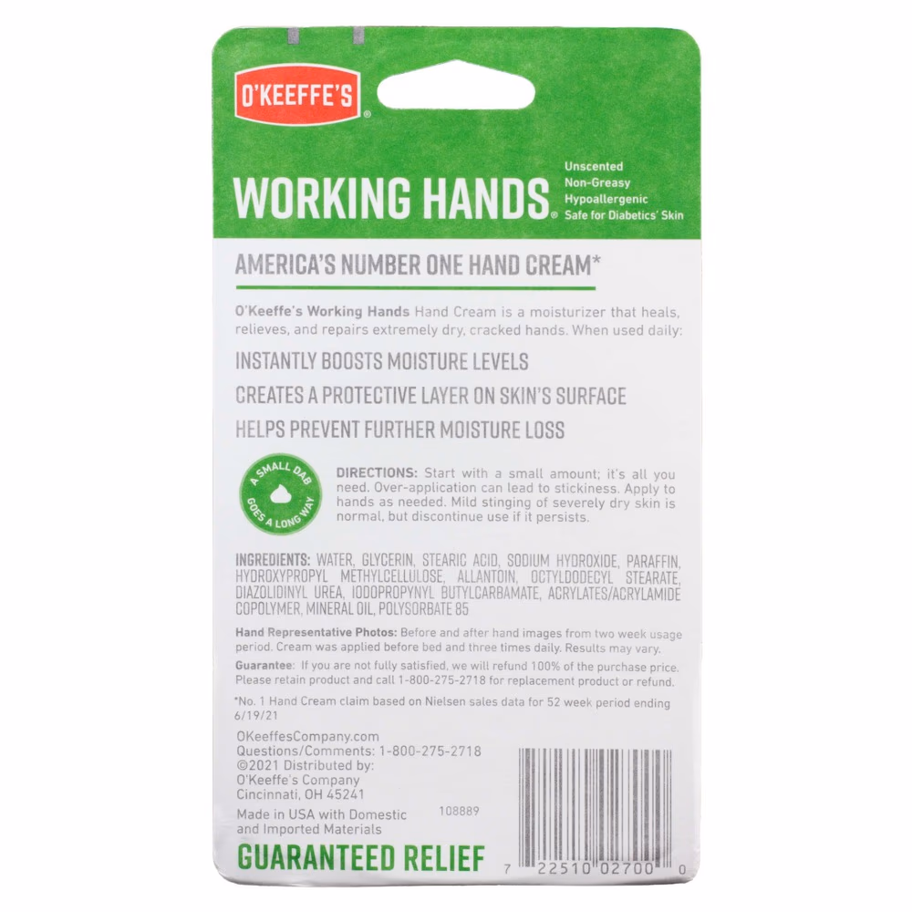 OKeeffes Working Hands Hand Cream 76g 3