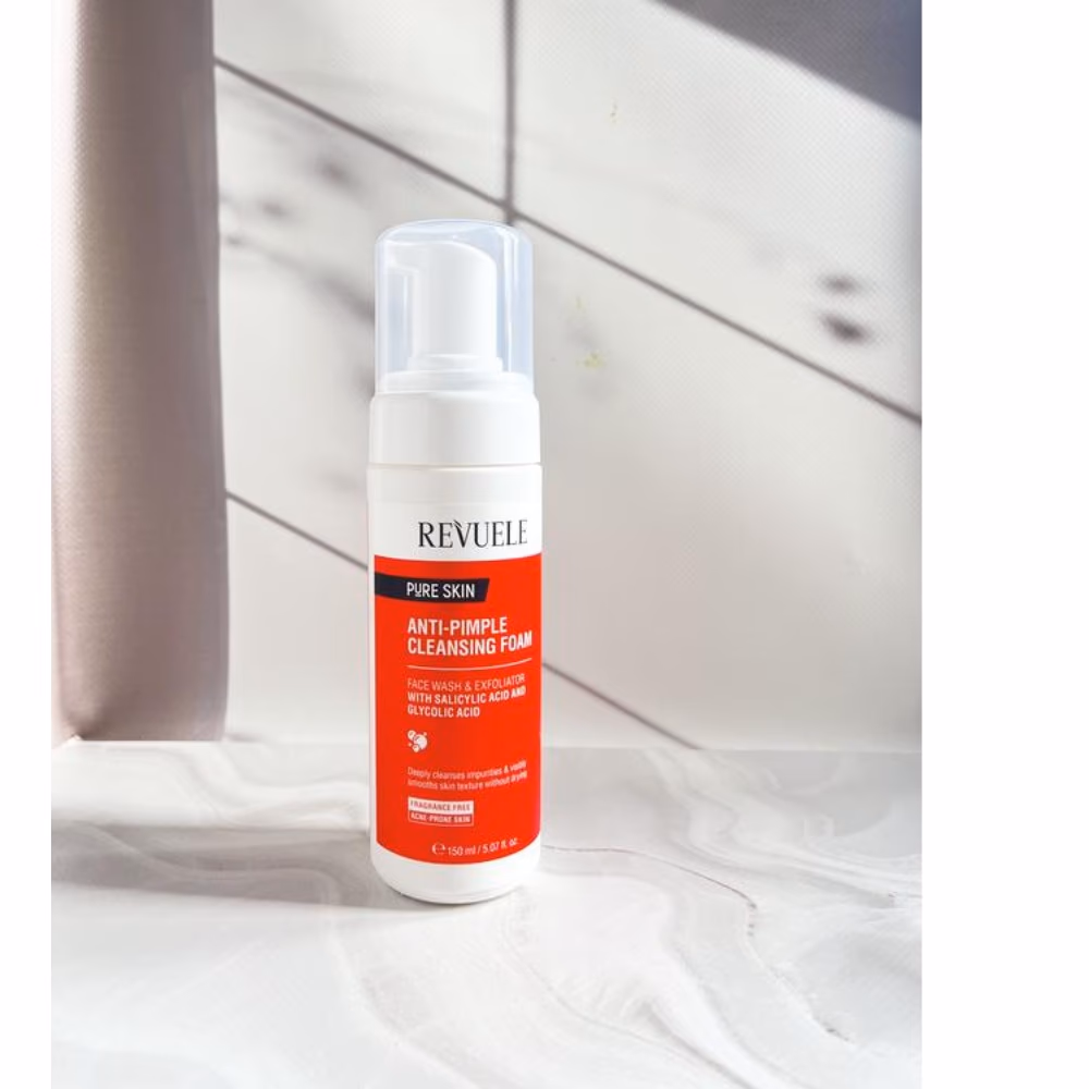 Reveule Pure Skin Anti-Pimple Cleansing Foam 150ml 3