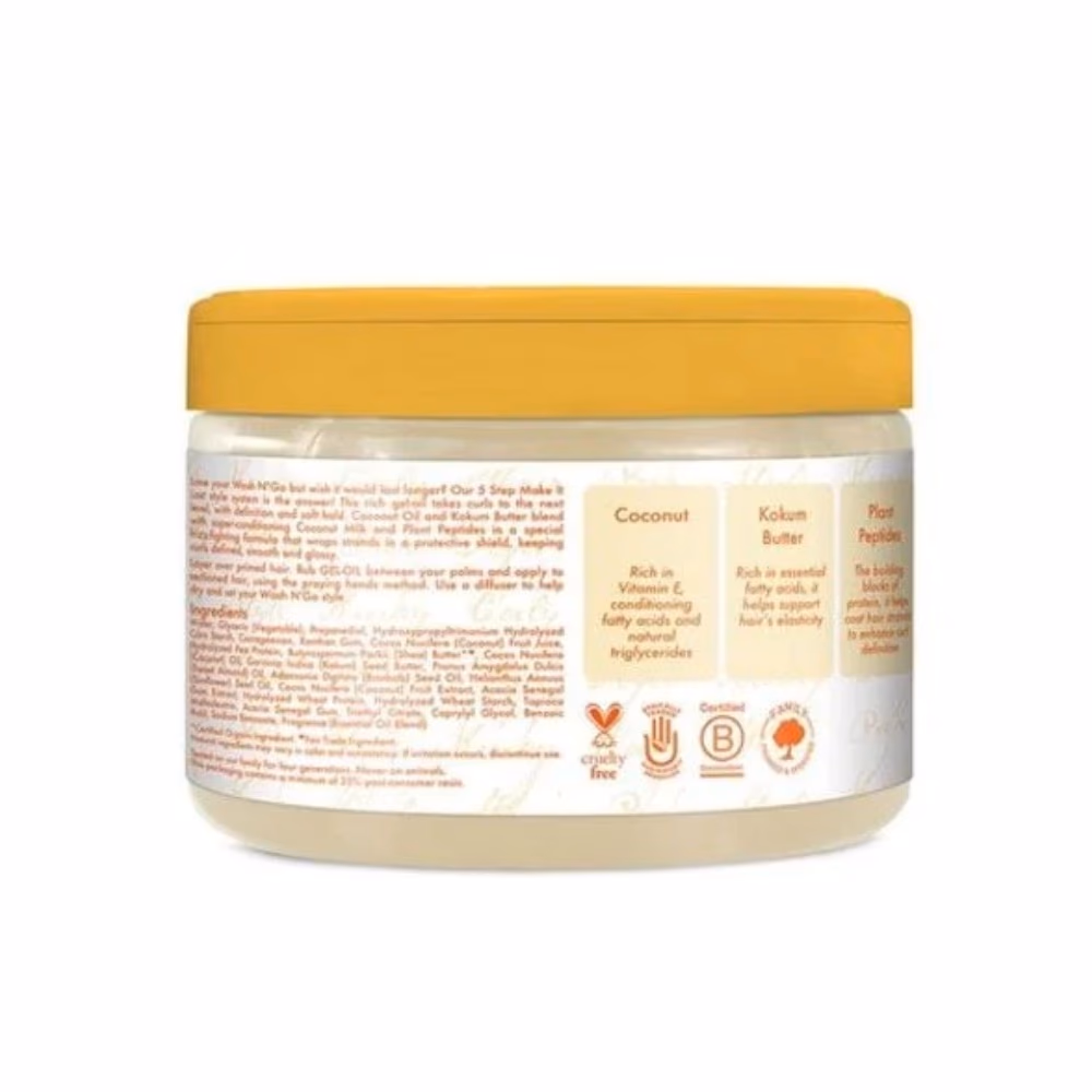 Shea Moisture Coconut Custard Make It Last Wash N’ Go Defining Gel Oil 340 g 3