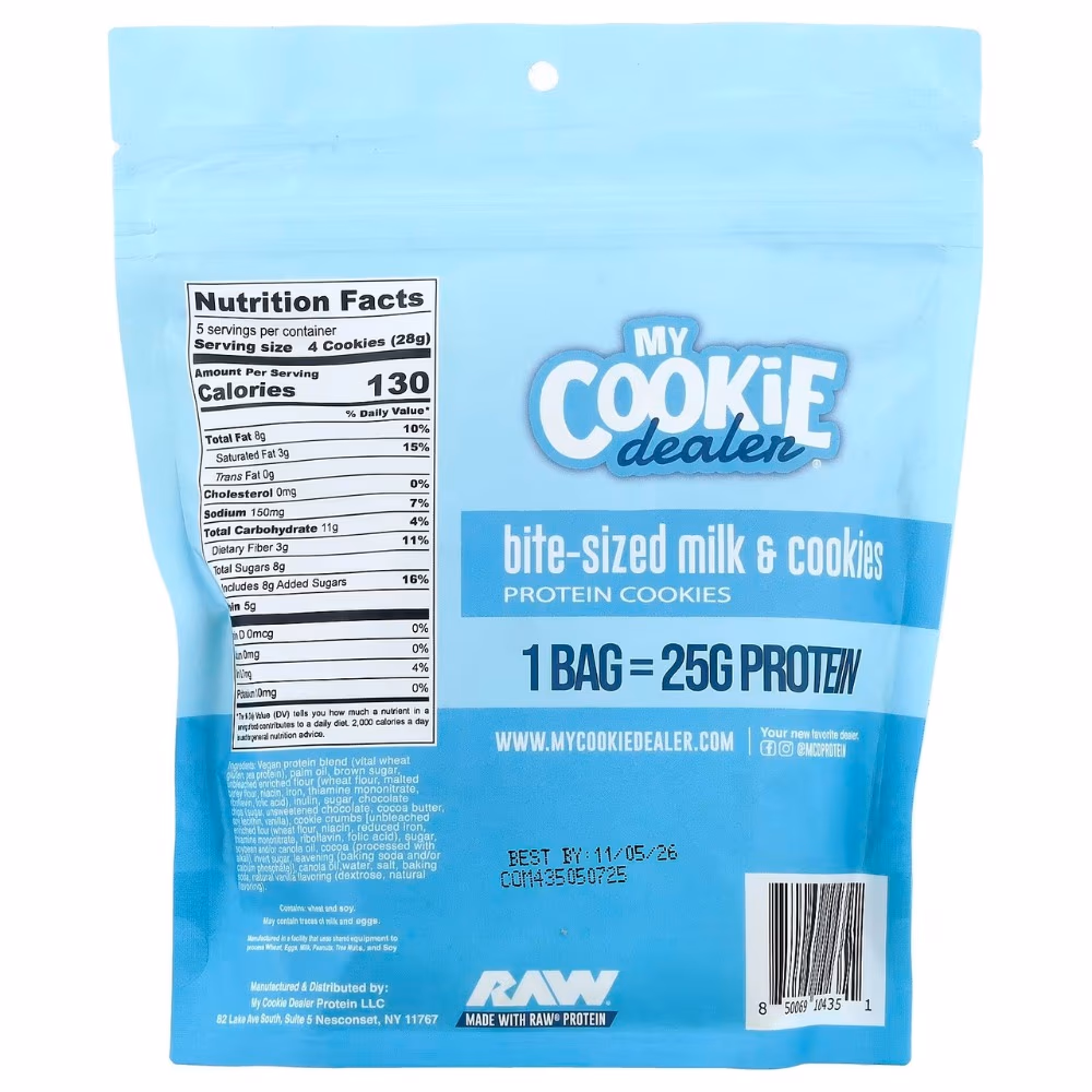 My Cookie Dealer Crunchy Bite-Sized Milk & Cookies 142g 2