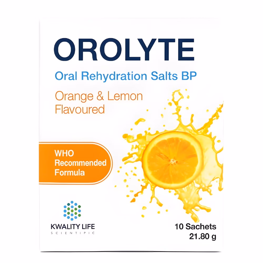 Orolyte Sachet Orange and Lemon 10x21.8g 2