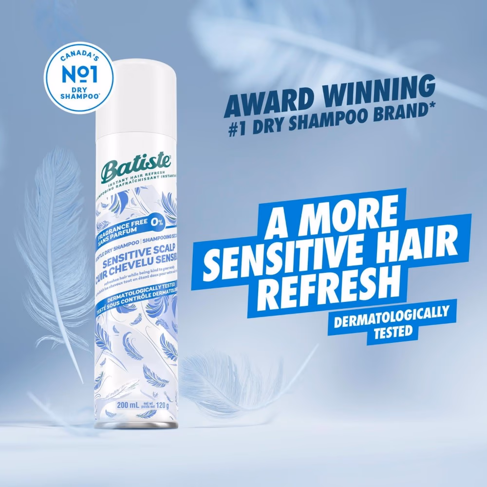 batiste sensitive scalpy dry shmp fragrn free 200ml 5