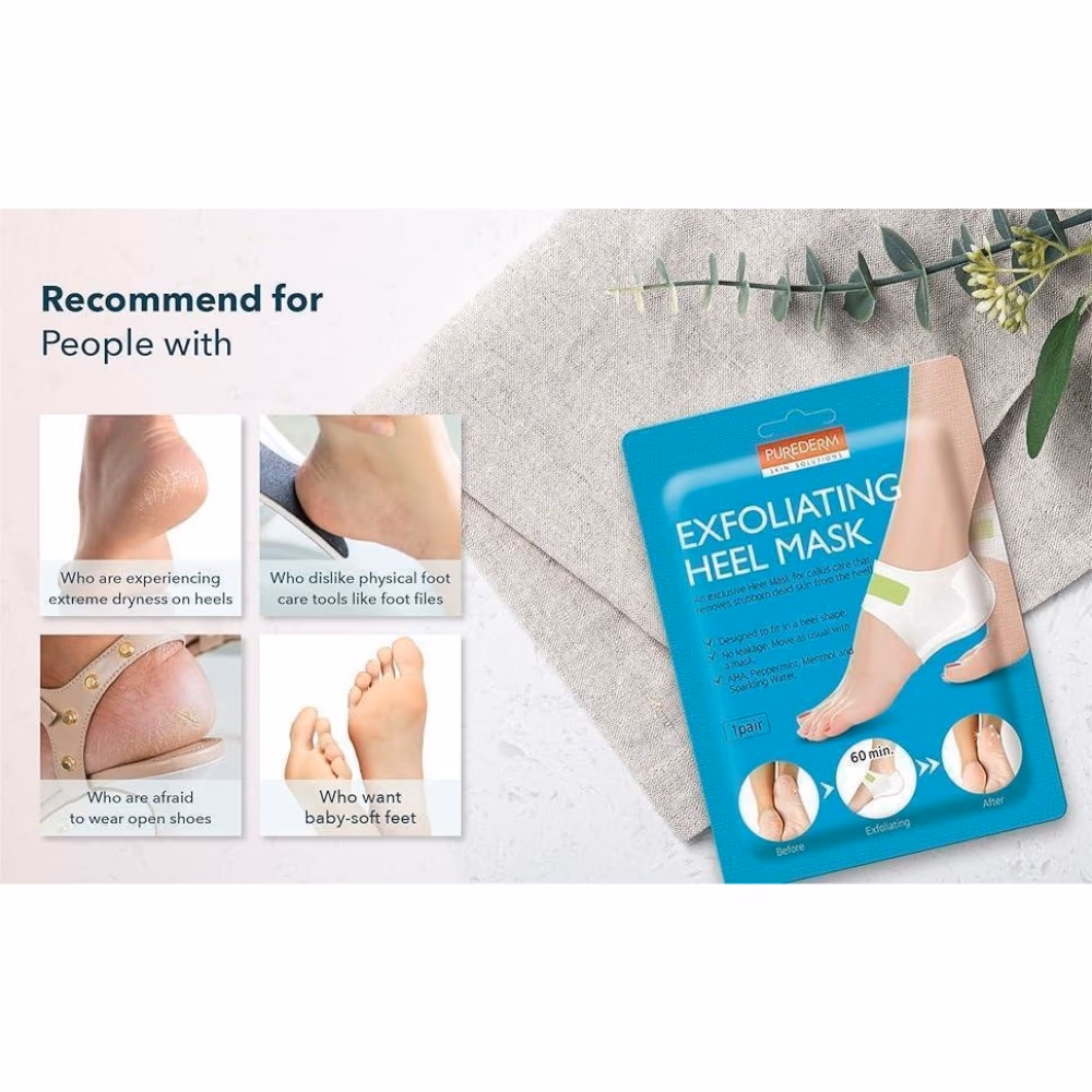 Purederm Exfoliating Heel Mask ADS-730 4
