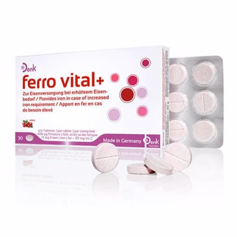 Denk Ferro Vital+ 30 Tablets 4