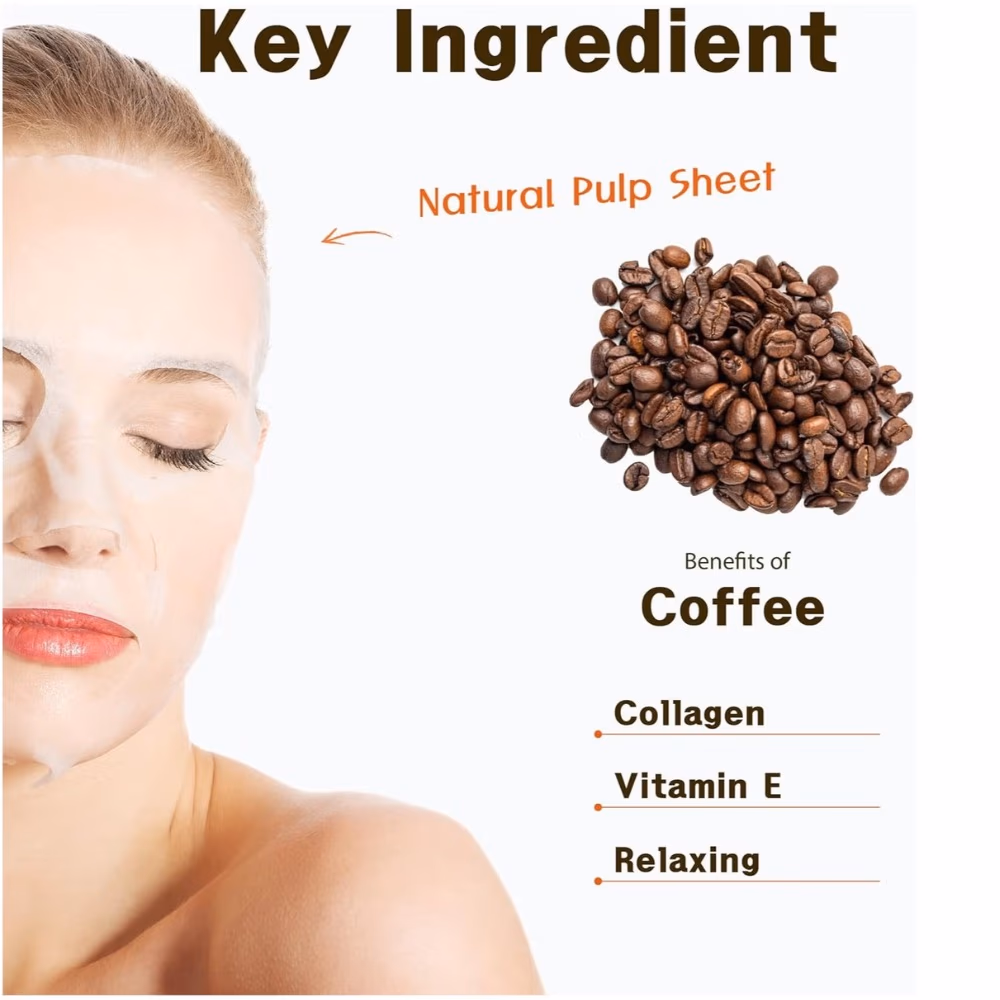 Purederm Coffee Essence Mask ADS-815 4