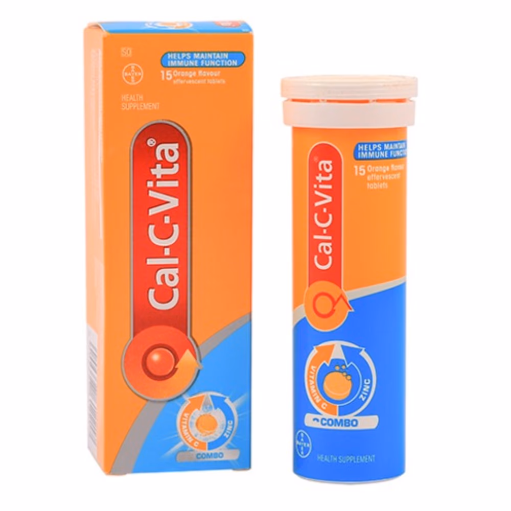 Cal-C-Vita Orange Effervescent Tablets 15's 3