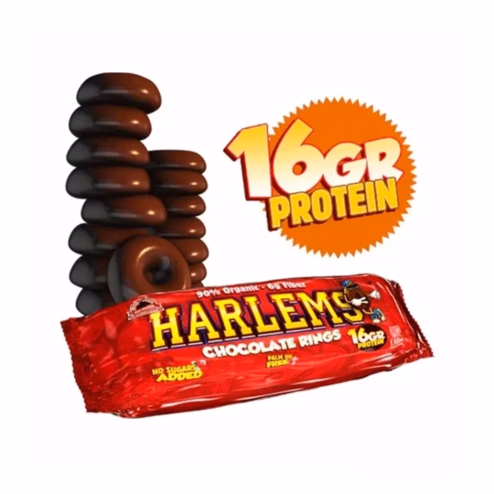 MaxProtein Harlems Chocolate Rings Dark Chocolate 110g 3