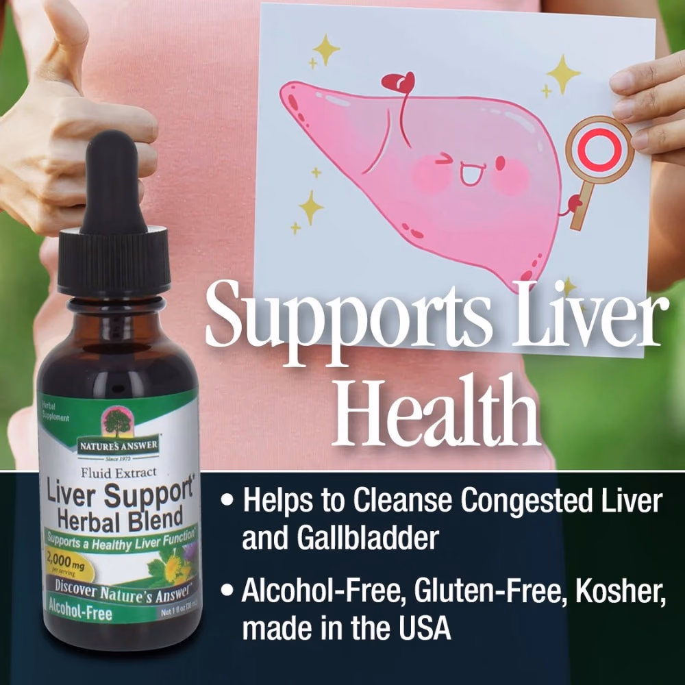 Natures Answer Liver Support 2000mg Drops 30ml 3