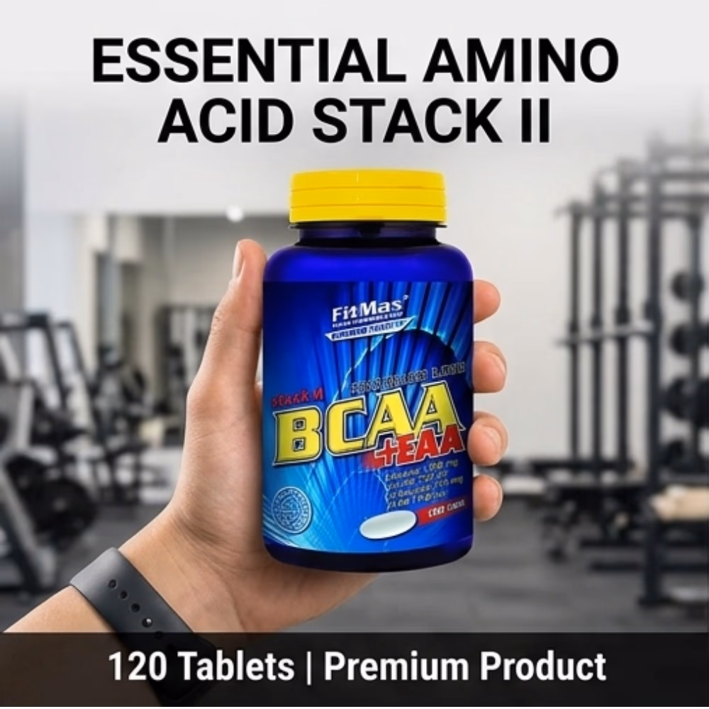 FitMax BCAA+ EAA - 120 Tablets 2