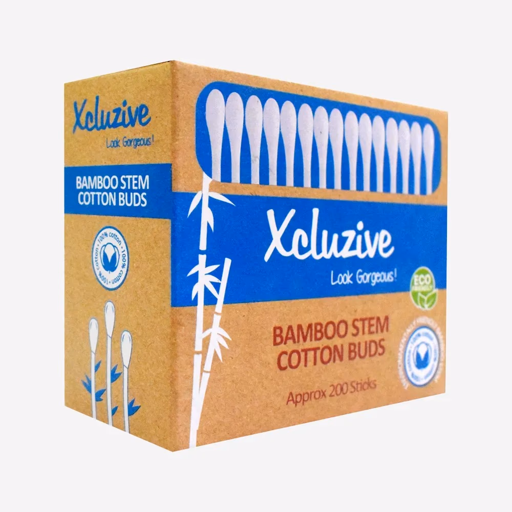 Xcluzive Bamboo Stem Cotton Buds 100 pcs 2