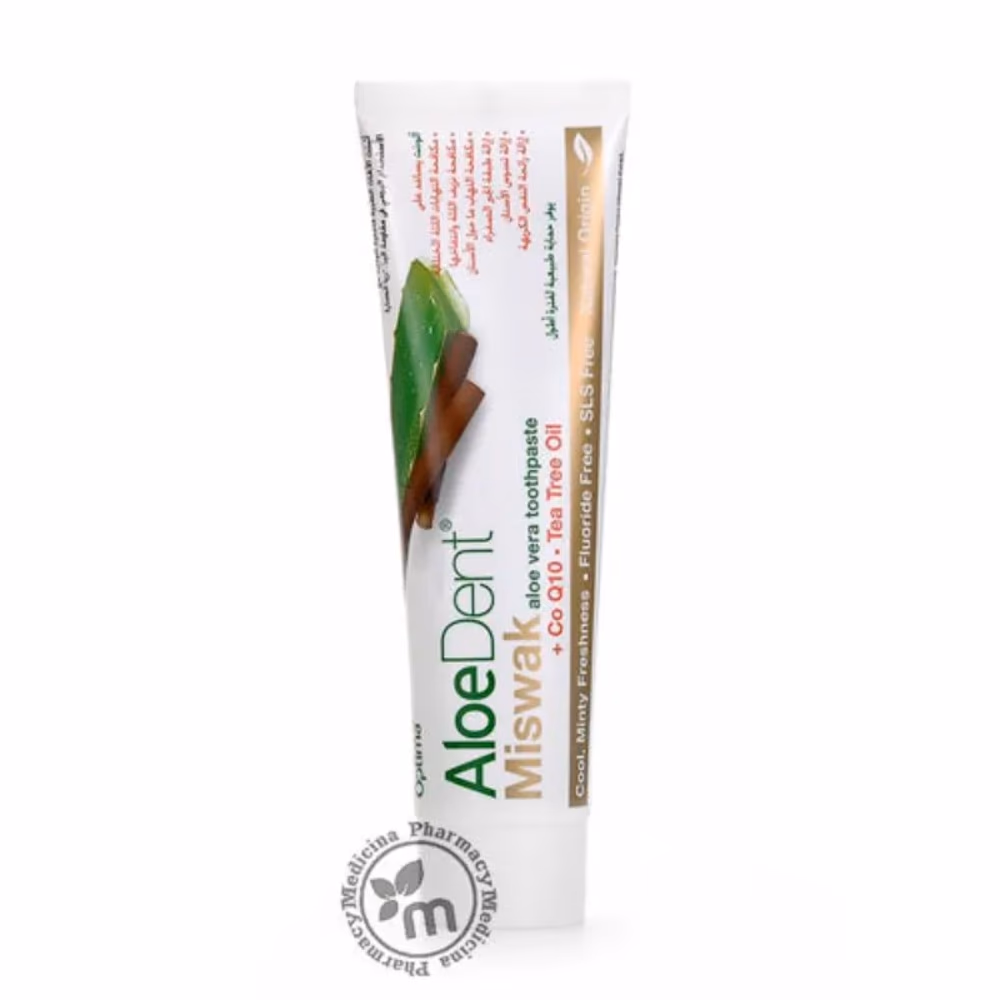 AloeDent Triple Action Miswak Toothpaste 100ml 4