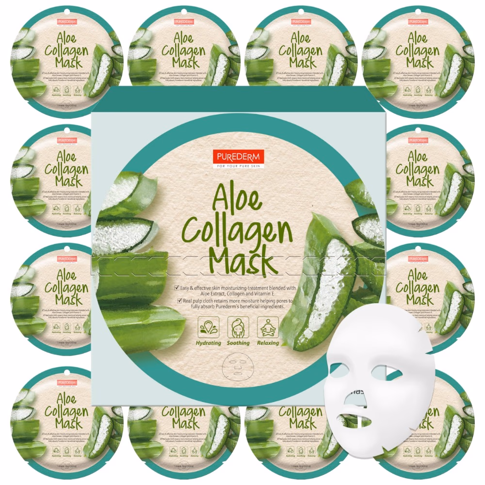 Purederm Aloe Collagen Mask 18g ADS-801 4