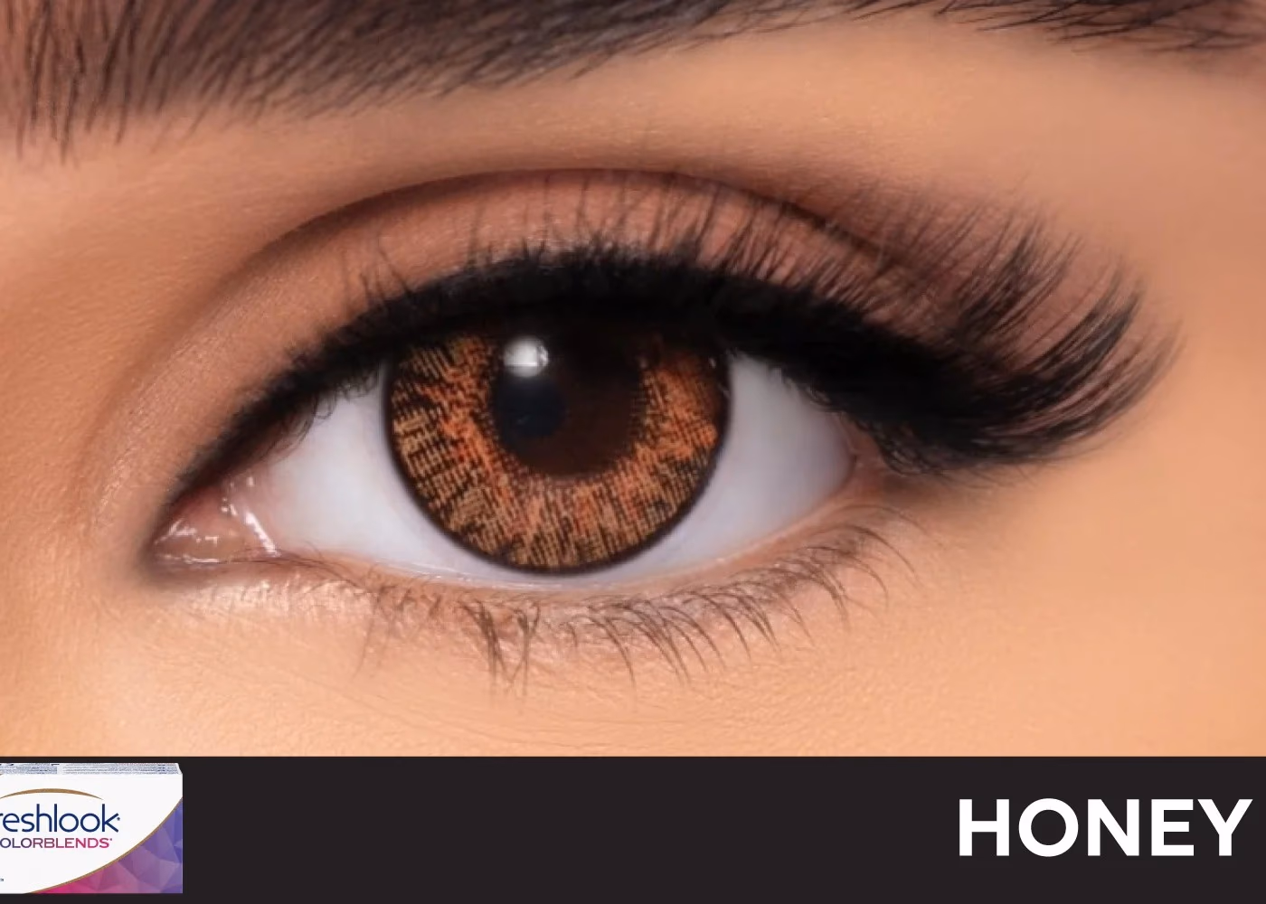 FreshLook ColorBlends Honey – 2 Monthly Lenses 5