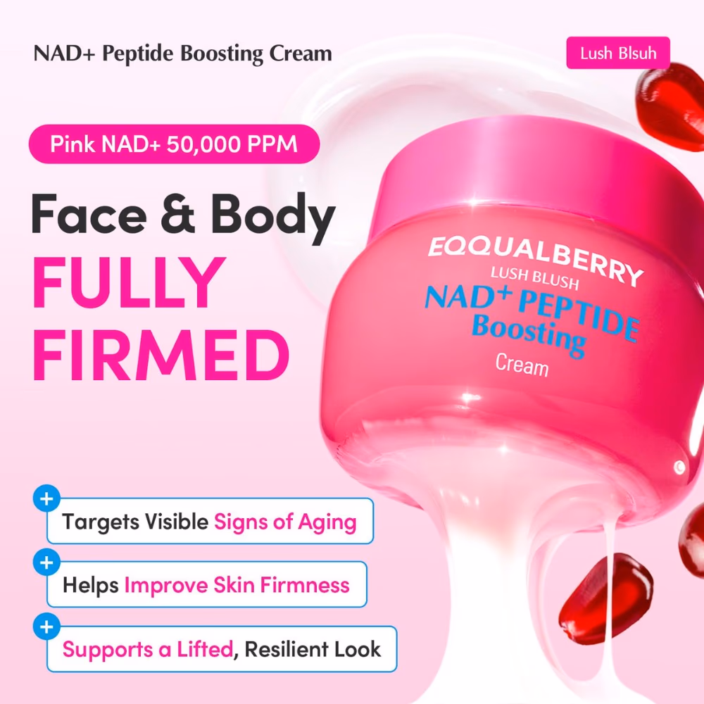 Eqqualberry NAD+ Peptide Boosting Cream 50ml 2