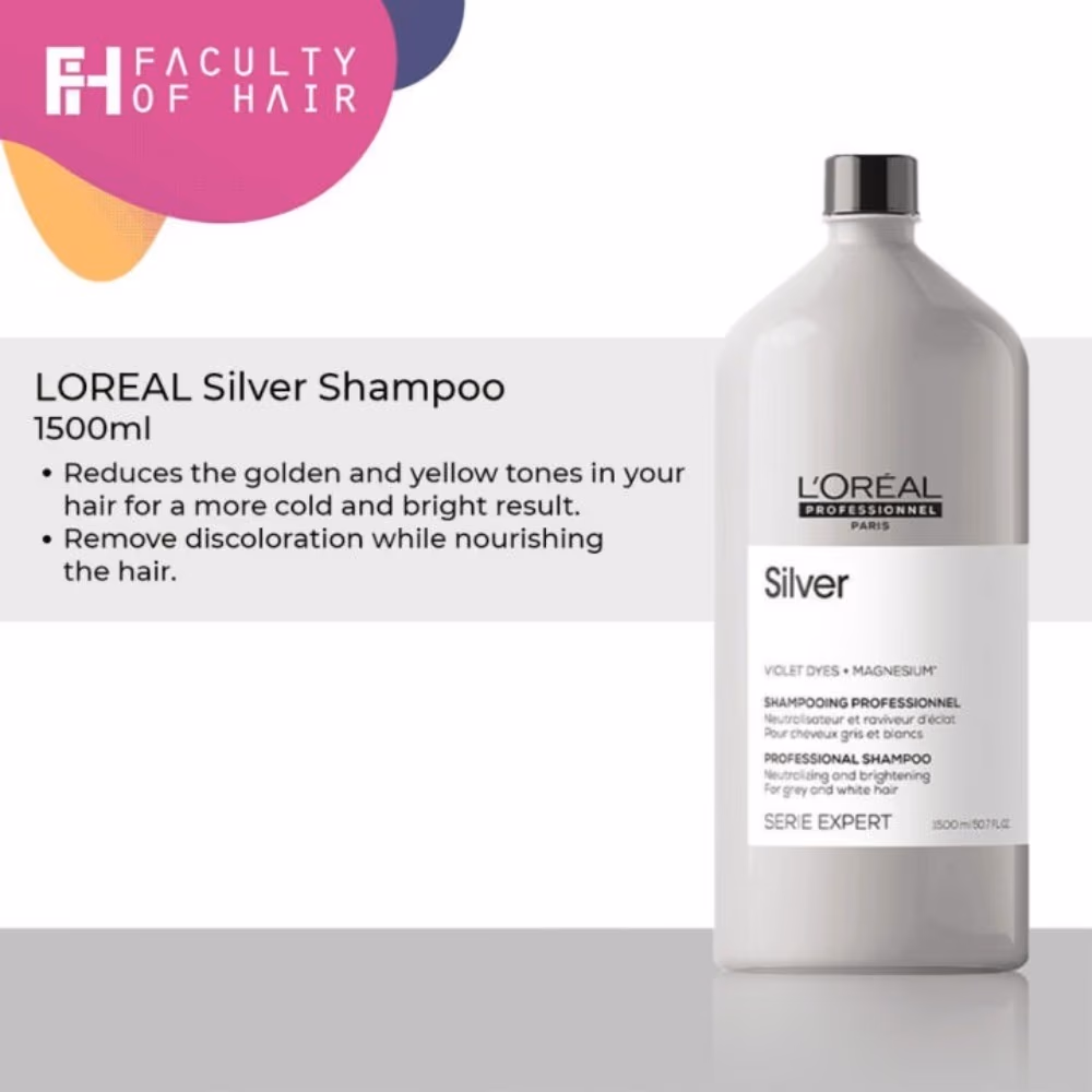 L'Oreal SerieExpert Silver Shampoo 1500 ml 4