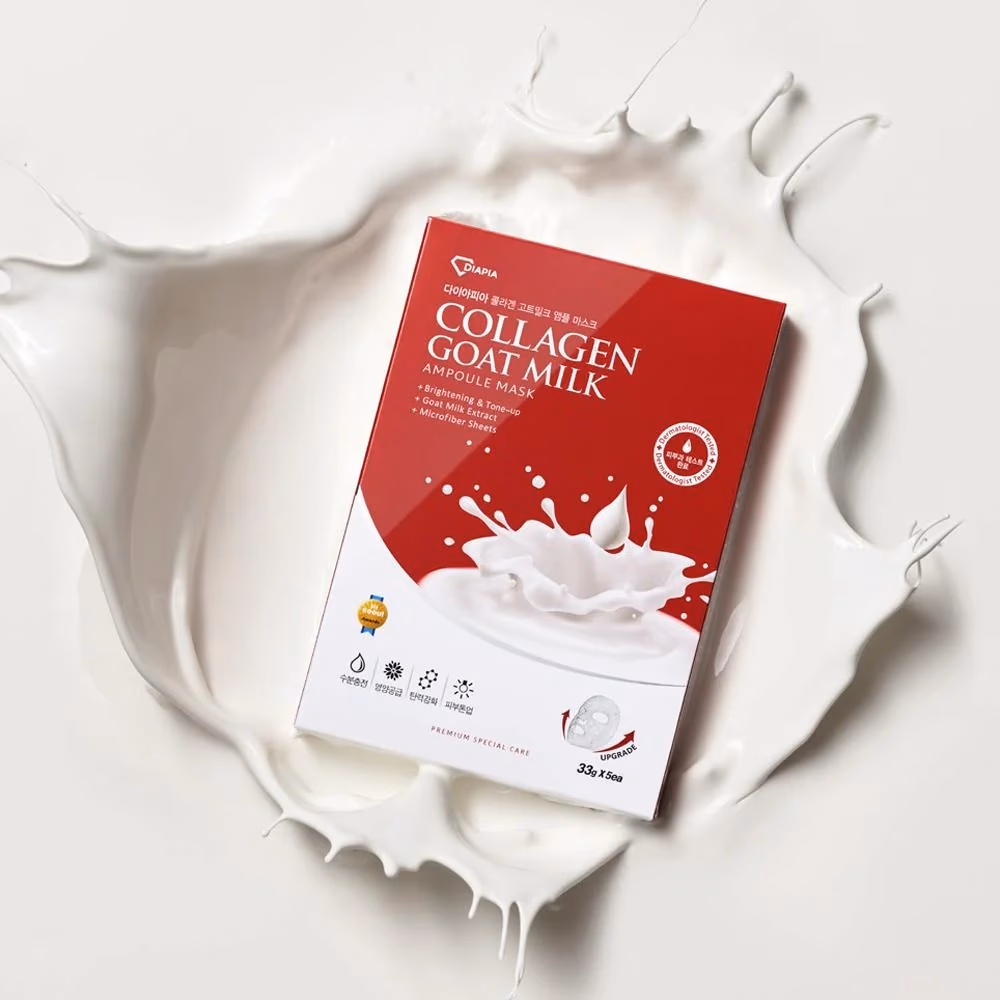 Diapia Collagen Goat Milk Ampoule Mask 33g 3