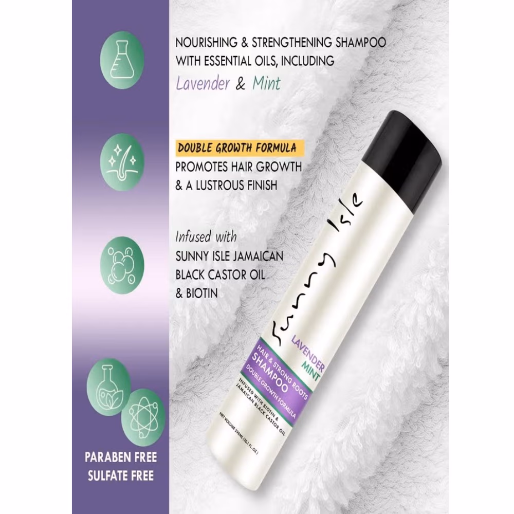 Sunny Isle Lavender Mint Shampoo 298ml 2