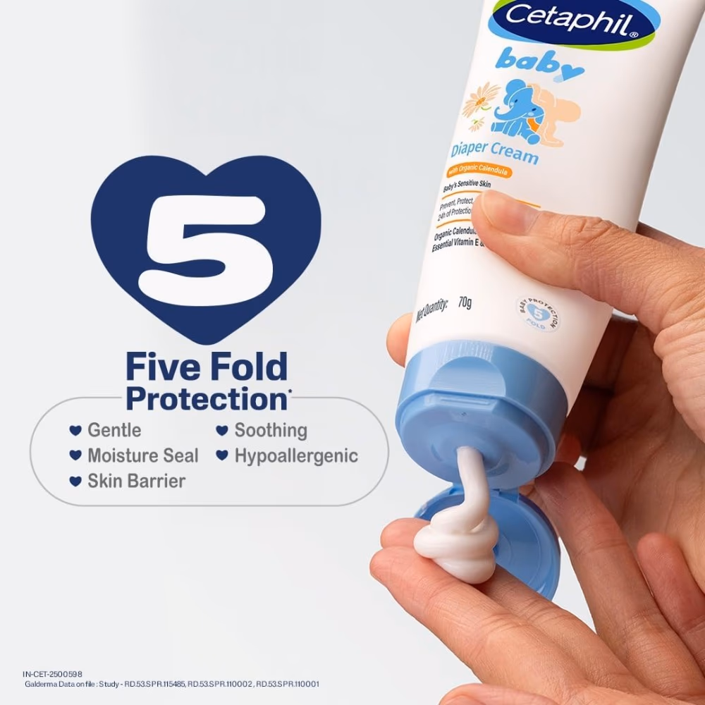 Cetaphil Baby Diaper Cream with Calendula 70gm 3