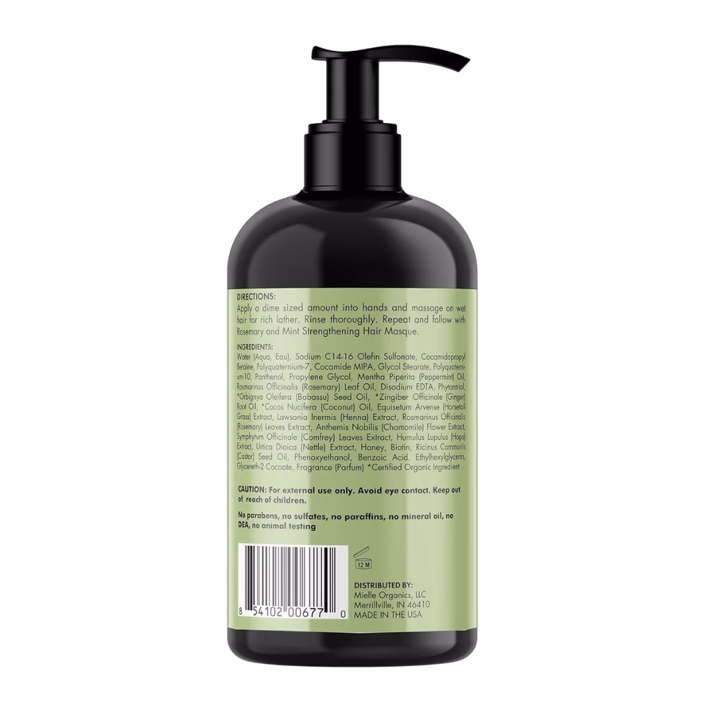 Mielle Rosemary Mint Strength Shampoo 355ml 2