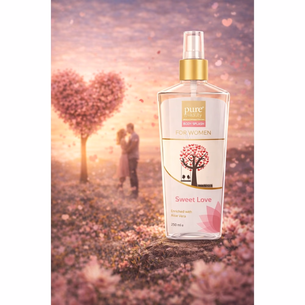 Pure Beauty Body Splash Sweet Love For Women Sweet Love 250ml 4