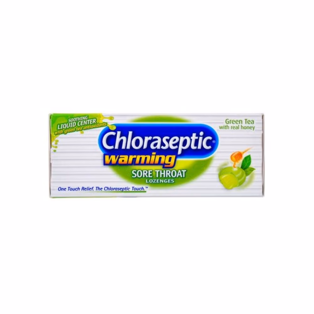 Chloraseptic Lozenge Warm Green Tea 18S 3