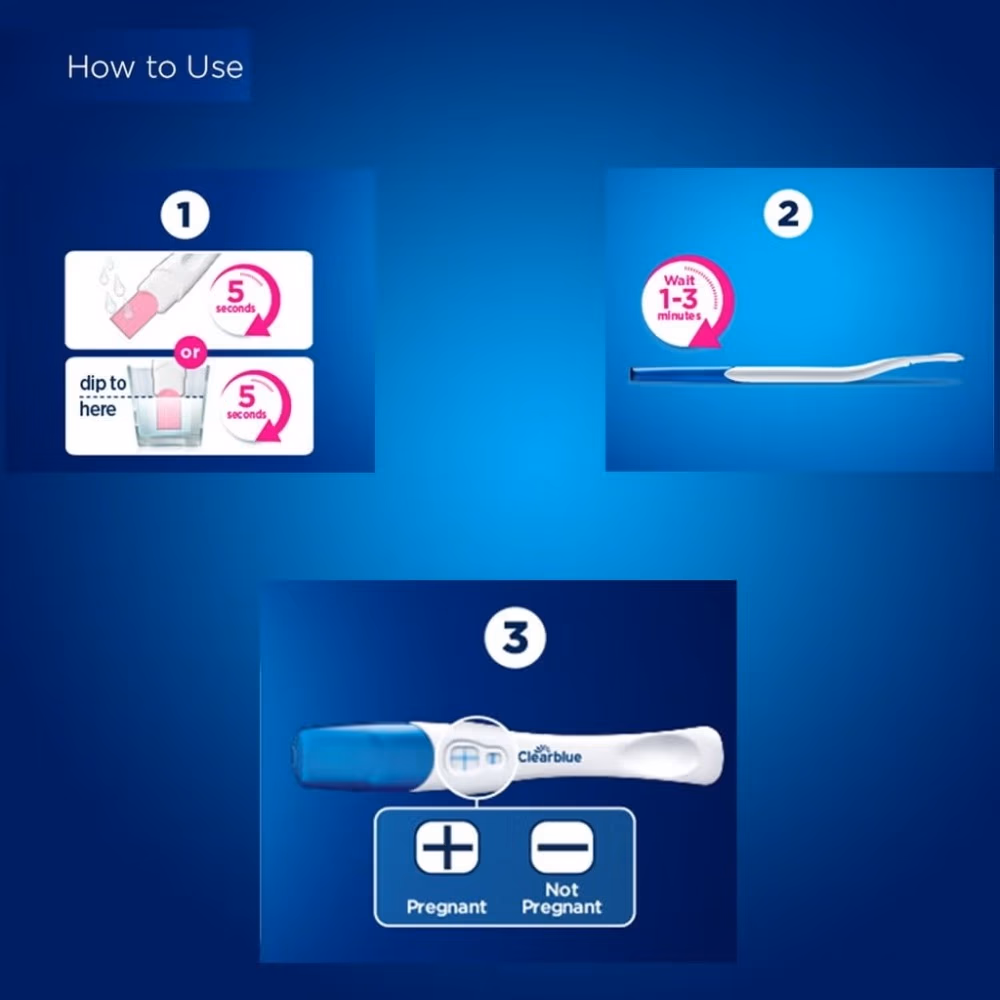 Clearblue Rapid Detection Pregnancy Test – 1 Tests 3