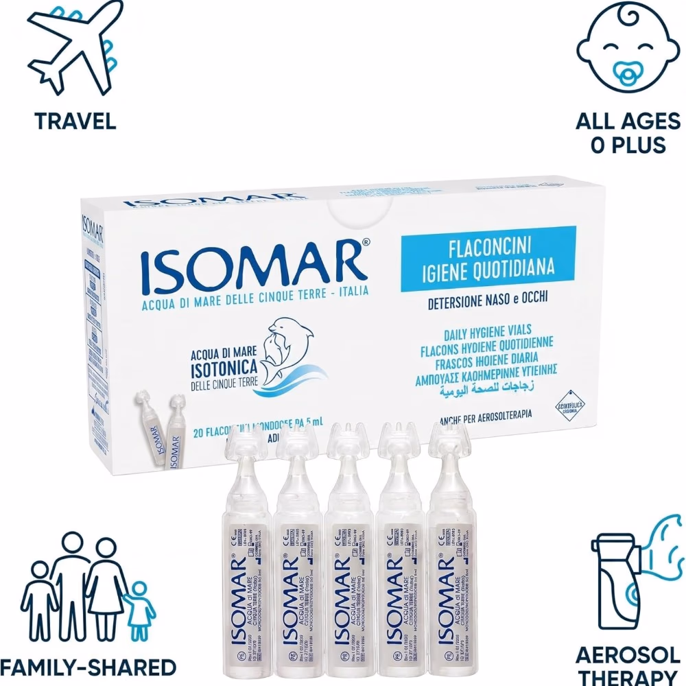 Isomar Daily Hygiene Vials Isotonic 20s 5