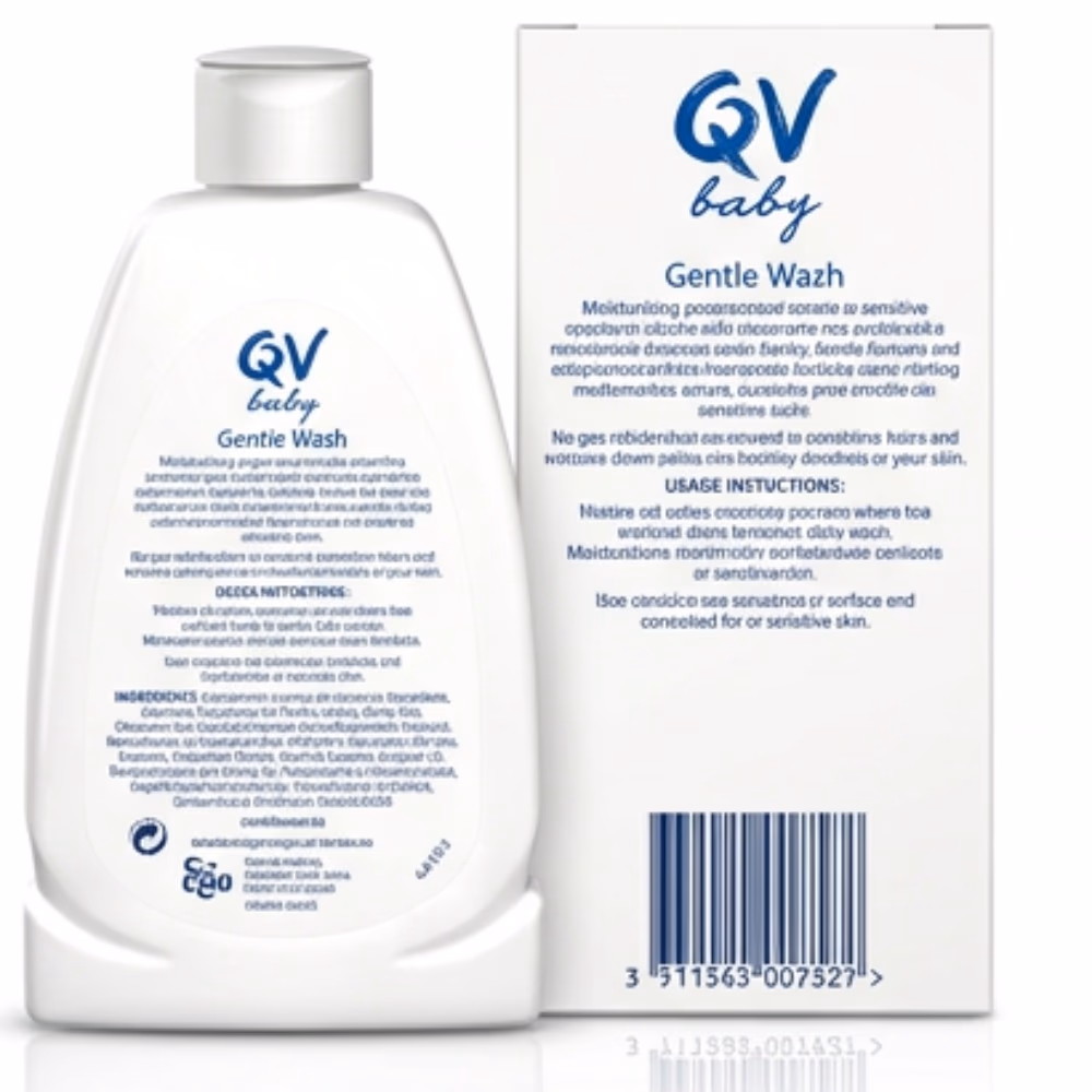 QV Baby Gentle Wash 250g 4