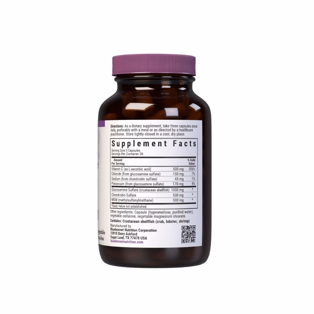 Blue Bonnet  Glucosamine Chondroitin &amp; Msm 60s 3