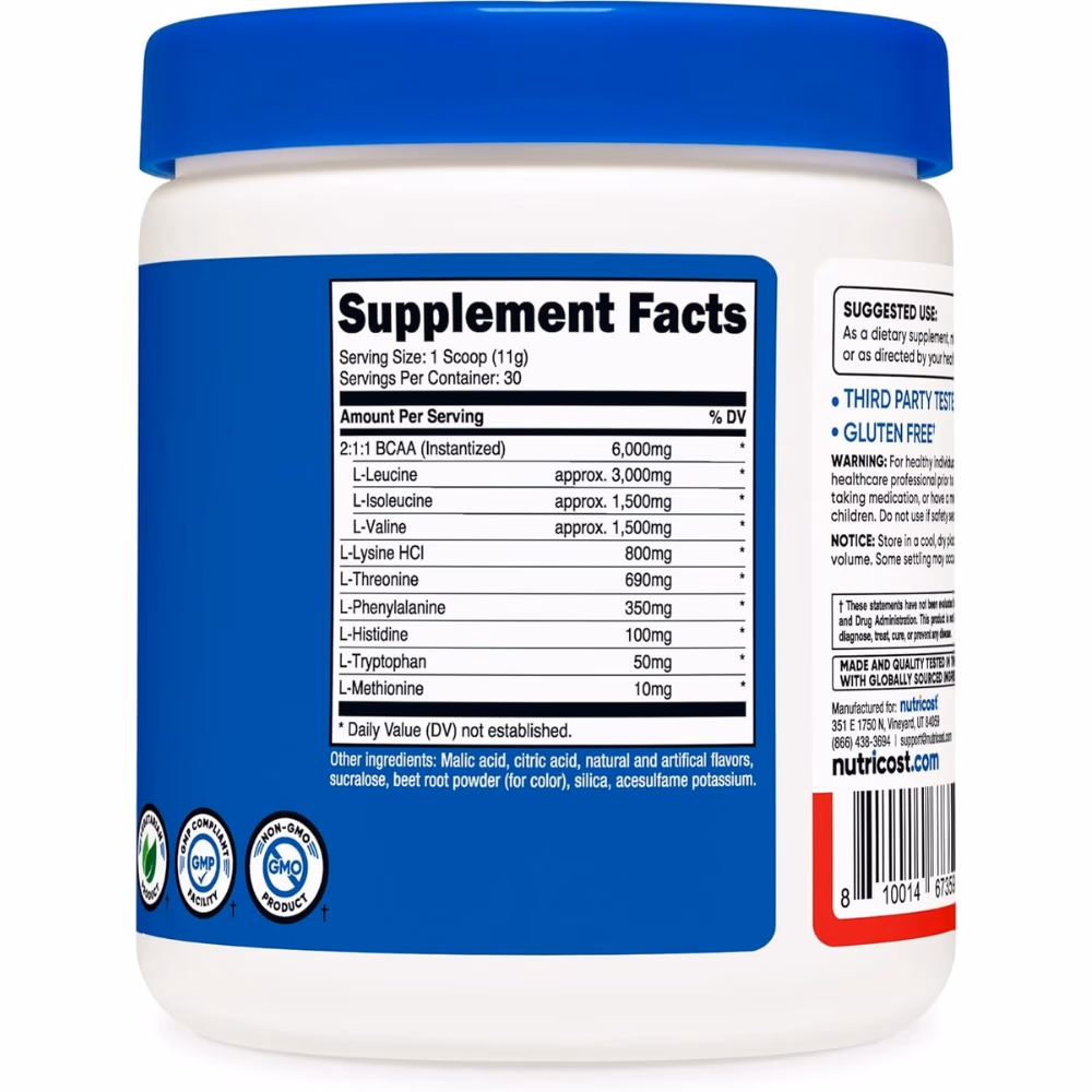 Nutricost EAA Fruit Punch 330g 3