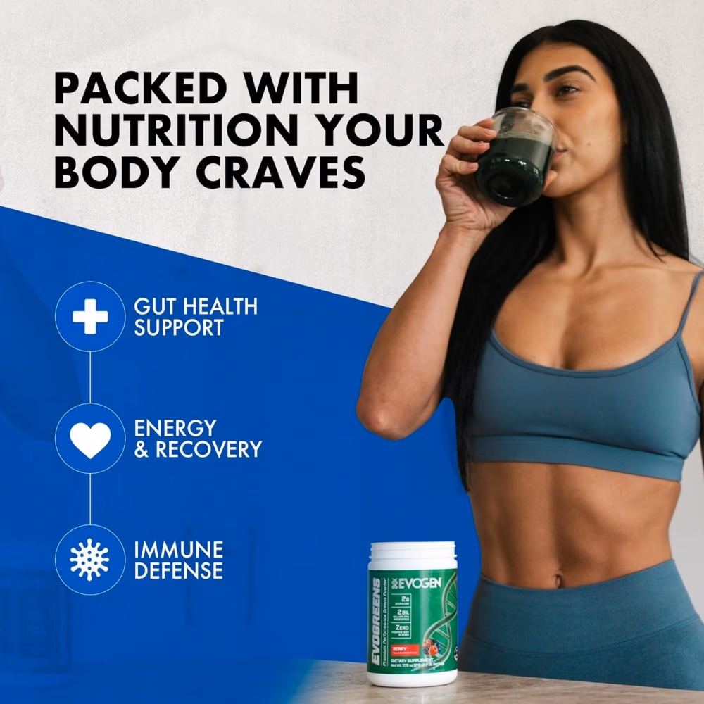 Evogen Evogreens Naturals Powder 30 Servings 3
