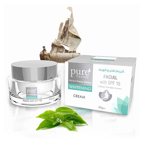 Pure Beauty Whitening Facial Cream with  SPF15  50gm 2