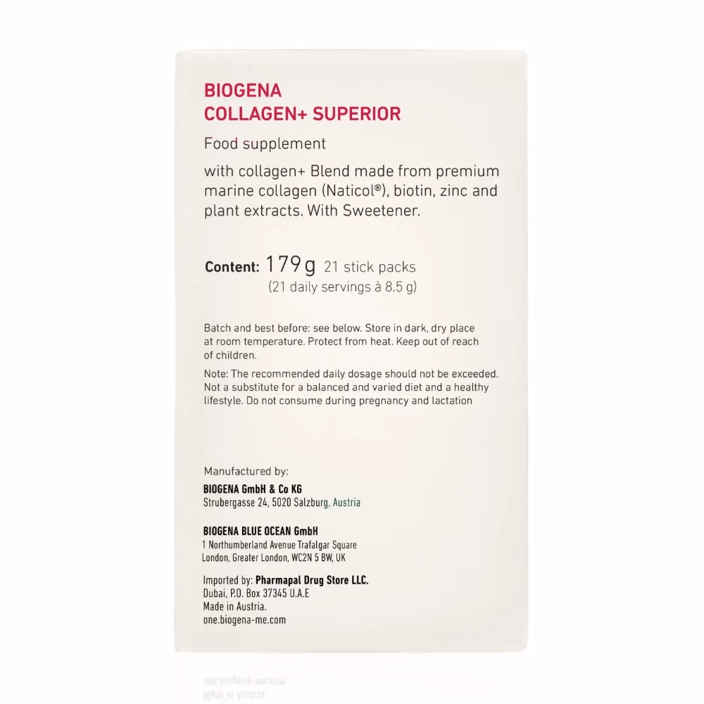 Biogena Collagen Plus Superior Cherry Thyme Flavor 21 Sachets 2