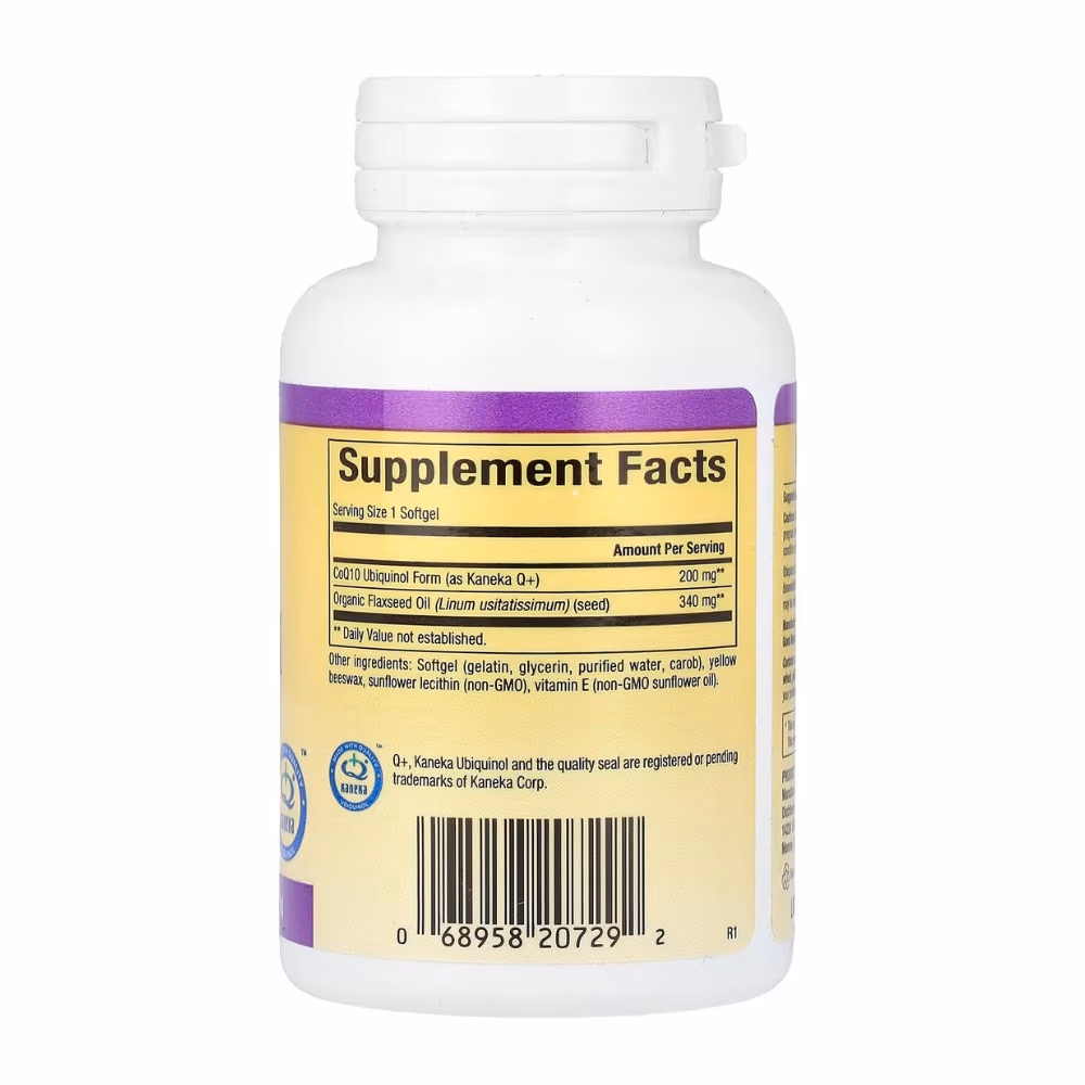 Natural Factors Ubiquinol Active CoQ10 200 mg 30 softgels 2