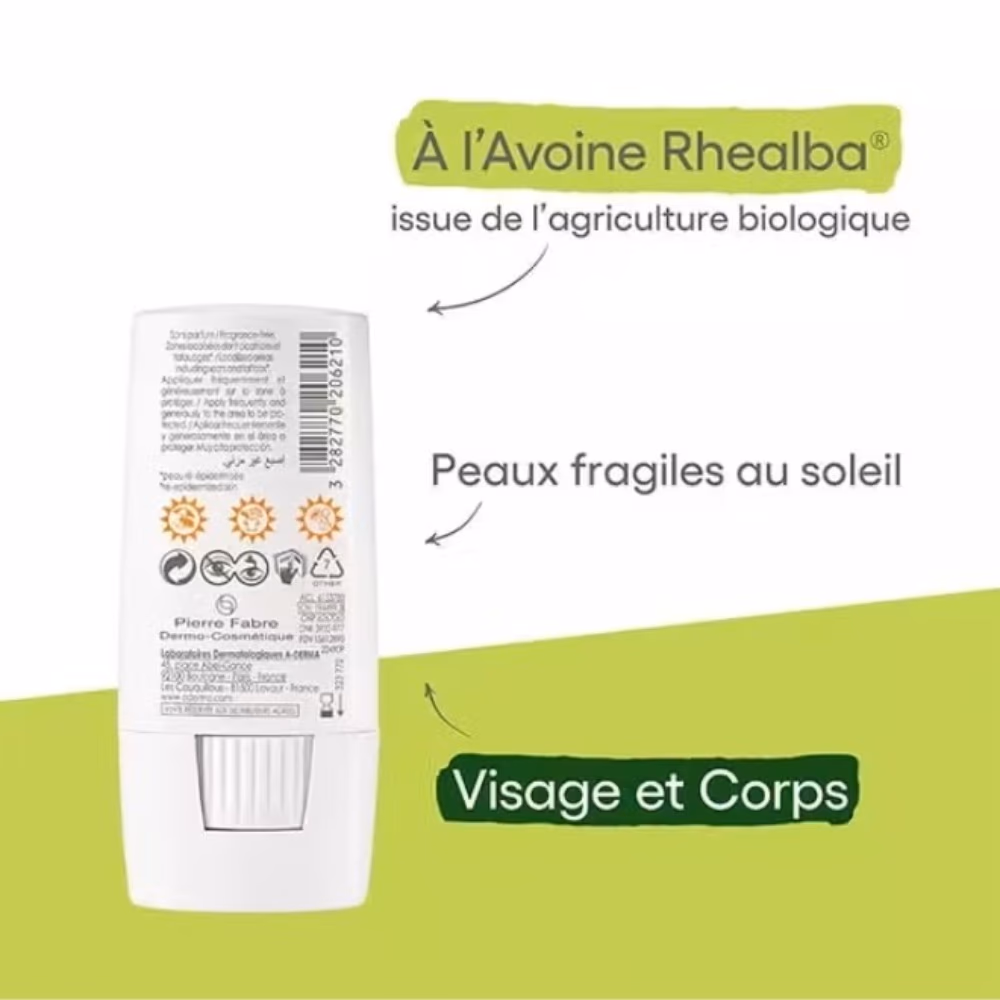 A-Derma Protect X-Trem Invisible Stick SPF50+ (8g) 3