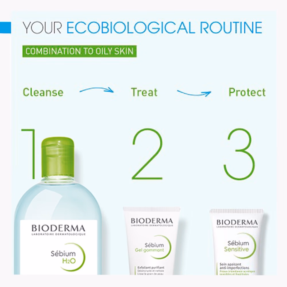 Bioderma Sebium Exfoliating Purifying Gel 100ml 2