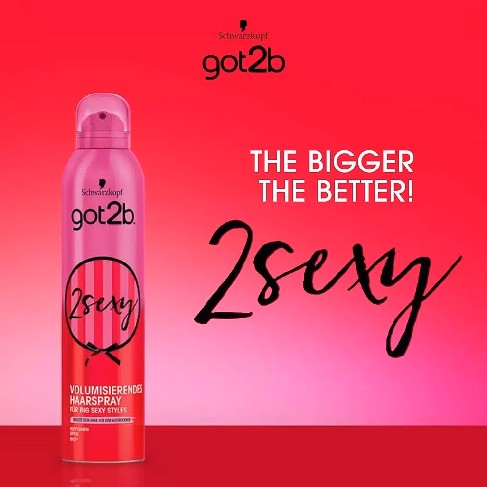 Got2b 2sexy Volumizing Hair Spray 300ml 2