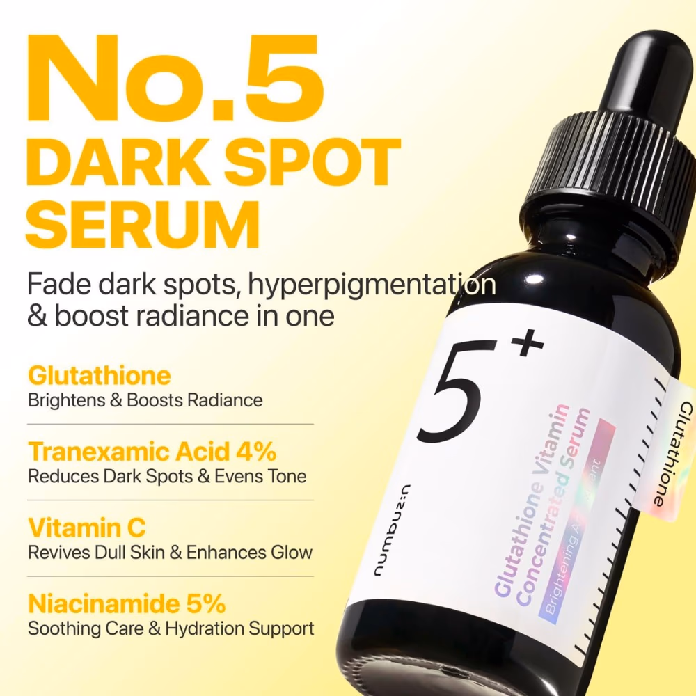 Numbuzin 5+ Glutathione Vit Concentrate Serum 30ml 2