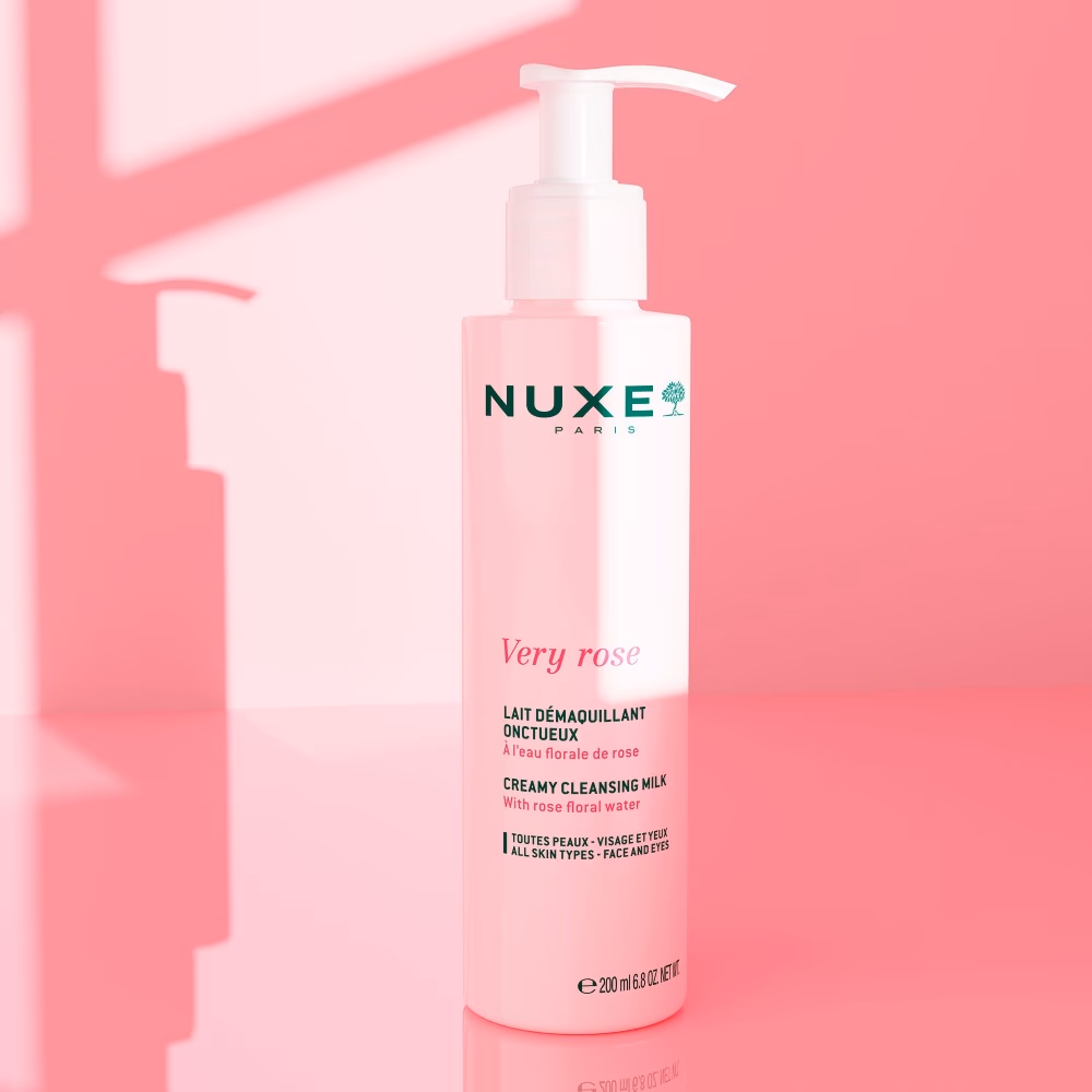 Nuxe Paris Very Rose Creamy Cleansing Milk 200ml 5