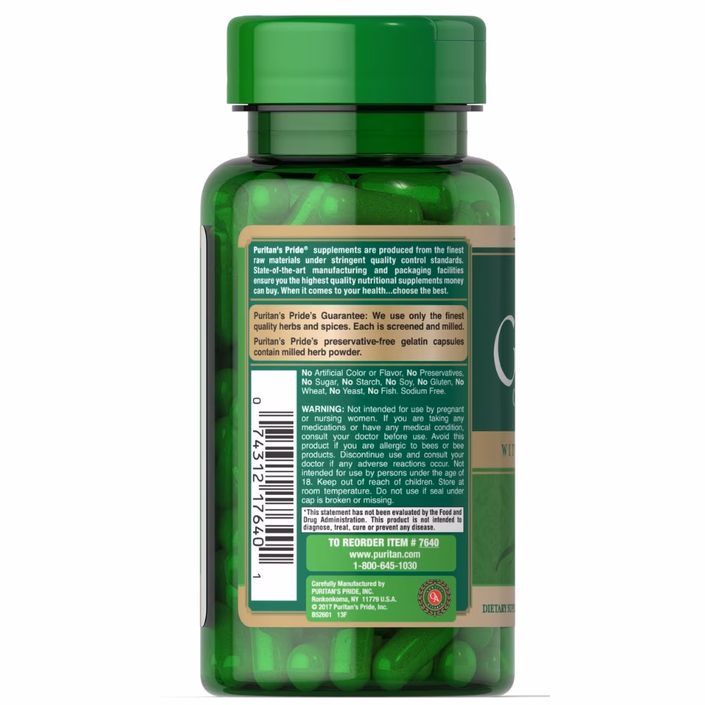 Puritans Pride Ginseng Complex with Royal Jelly – 50 Capsules 3