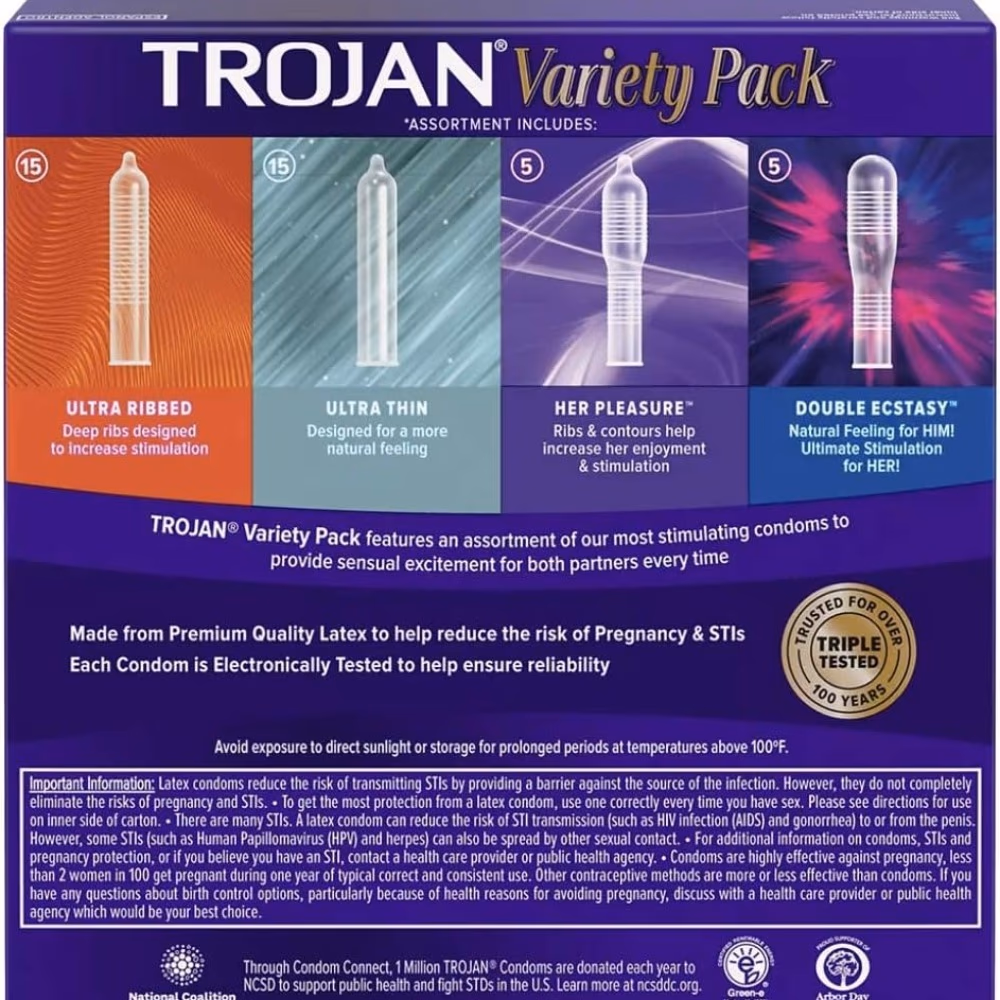 Trojan Variety Pack 40s  2