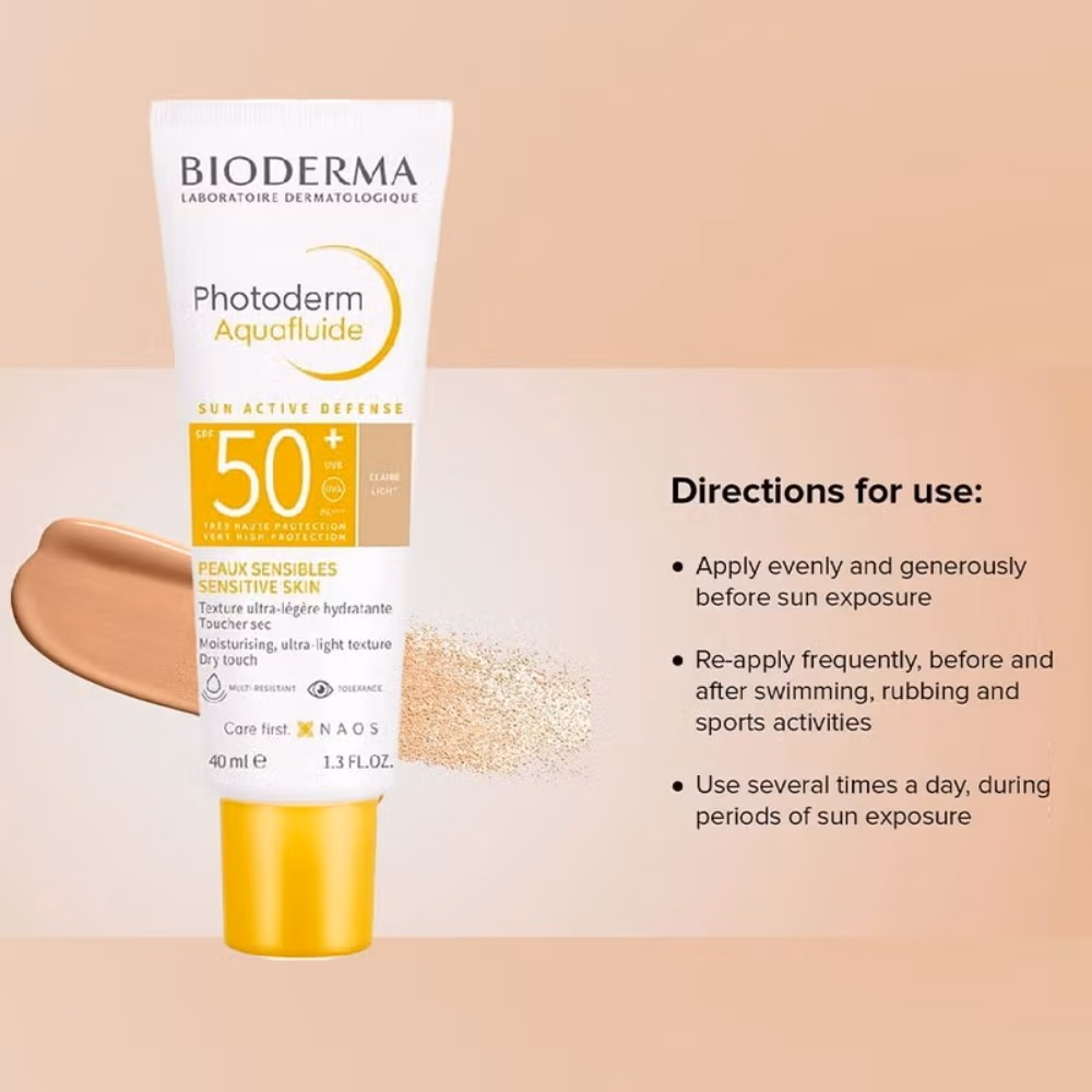 Bioderma Photoderm Aquafluid SPF 50+ Light 40ml 4