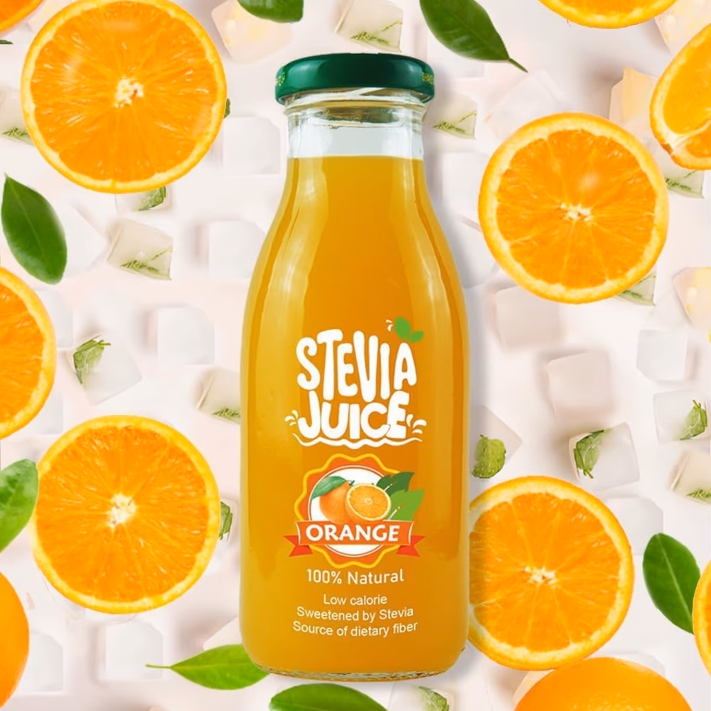 Stevia Squeeze Juice Orange 300ml 2