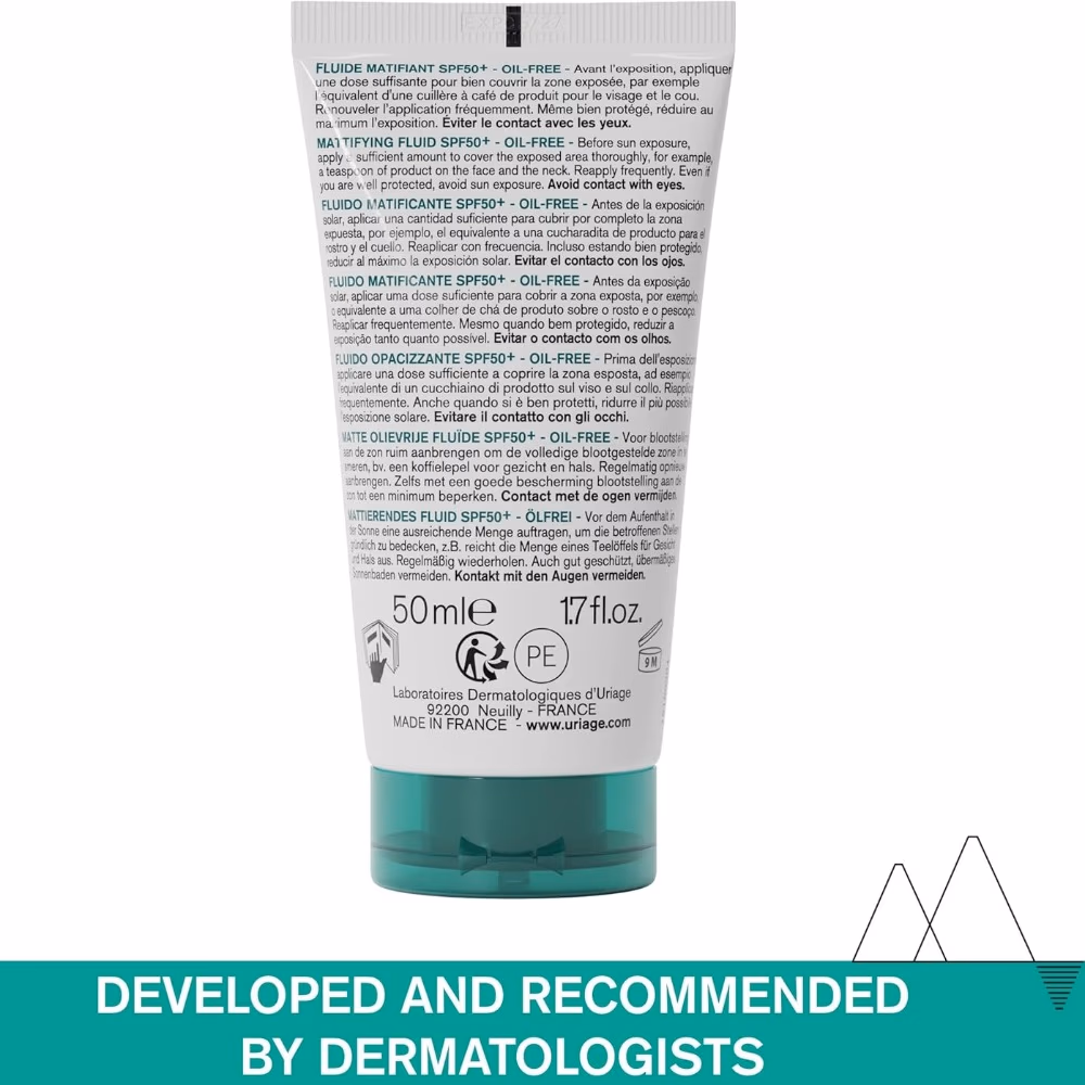 Uriage Hysec 50+ Fluid 50ml 4