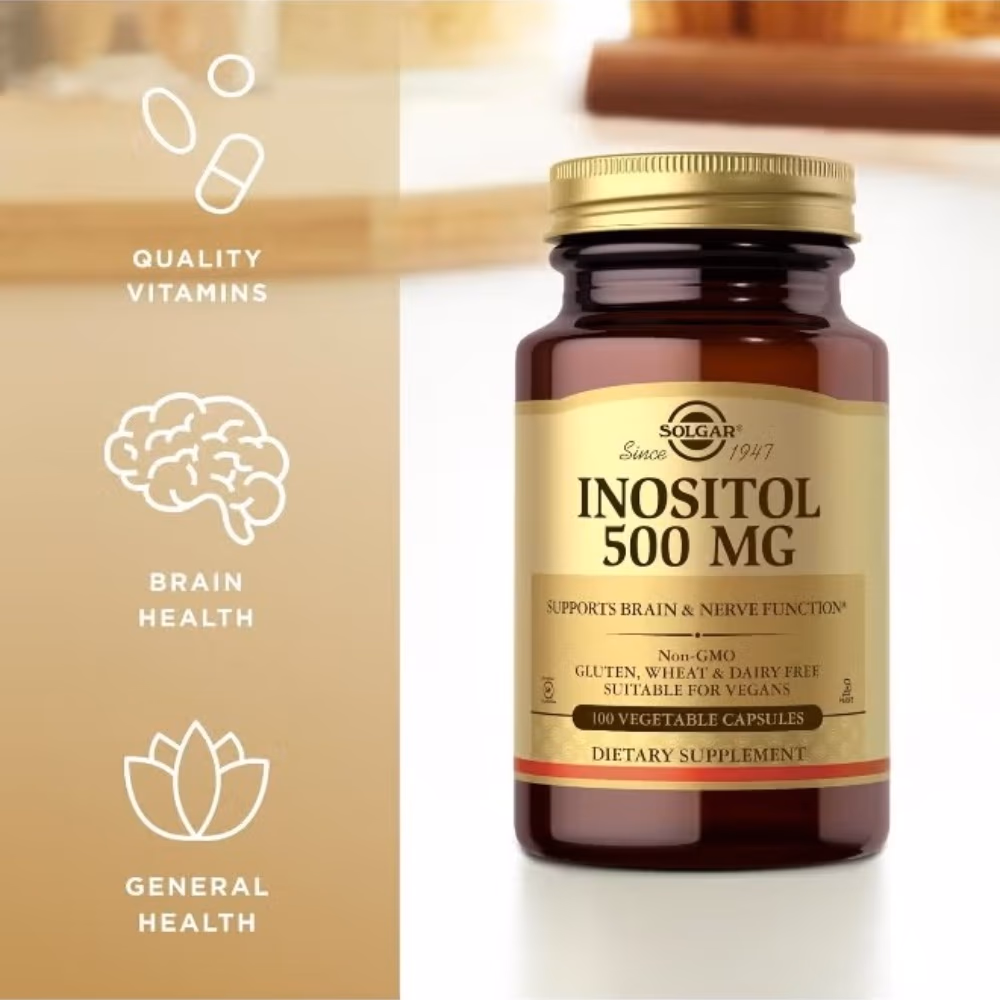 Solgar Inositol 500mg V. Cap 100s 3