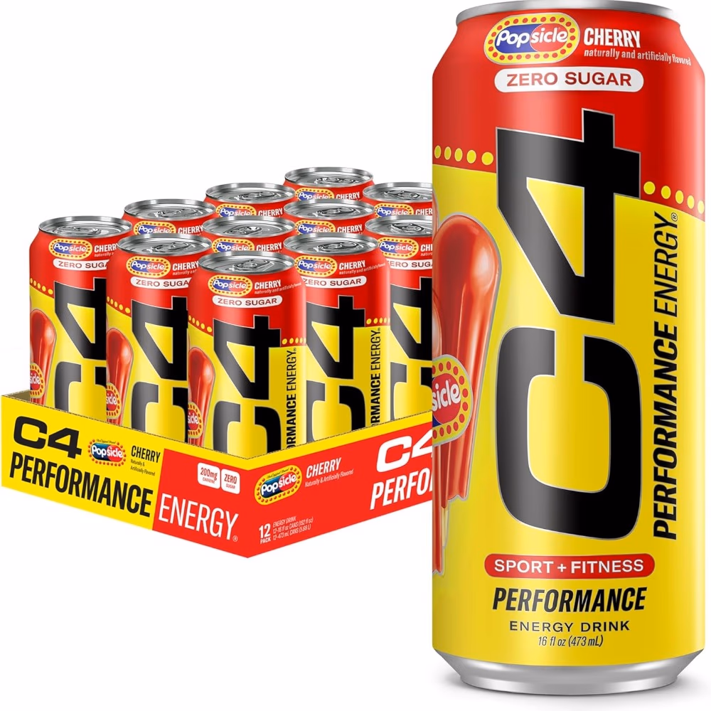 Cellucor C4 Energy RTD Popsicle Cherry 473ml  3